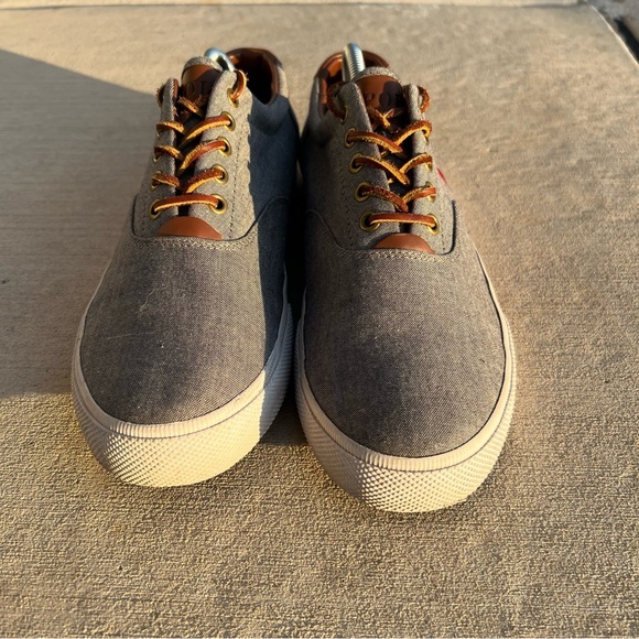 Polo Ralph‎ Lauren Men’s Grey Shoes Size - 10.5 D - Picture 4 of 11